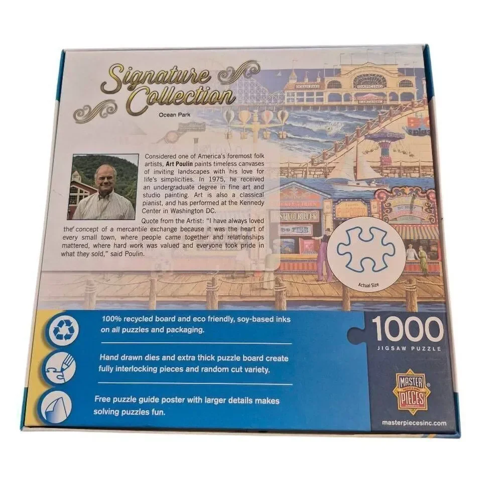 Master Pieces Signature Collection Ocean Park 1000 pc Jigsaw Puzzle